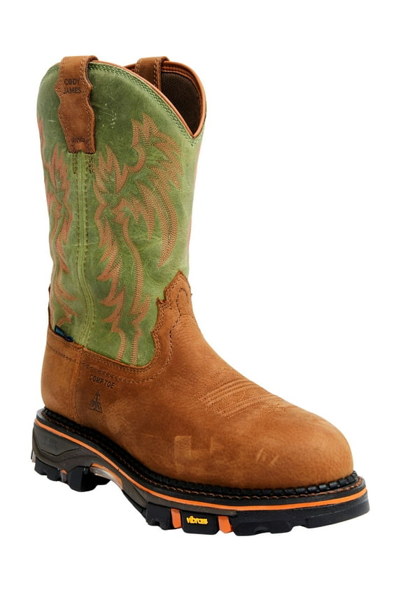 Men's Decimator 11" High Hopes Vibram Waterproof Work Boot - BCJCWRPW52 10 D(M) US