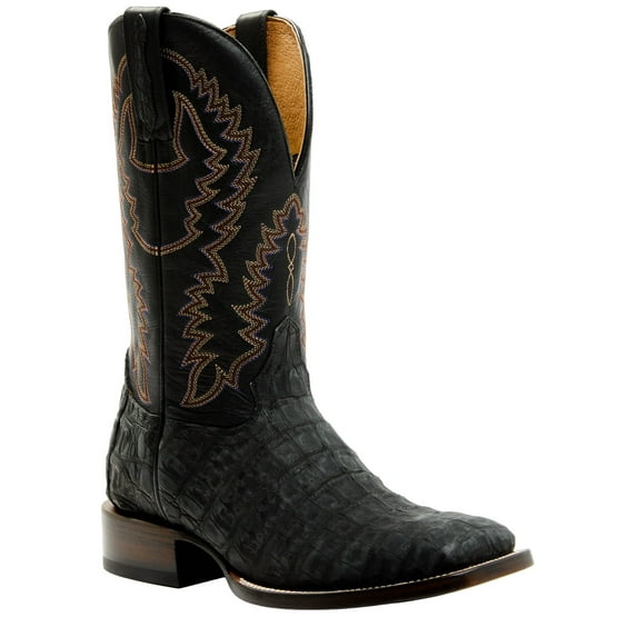Cody James Men's Exotic Caiman Belly Western Boot Broad Square Toe - BBME-437 8 D(M) US