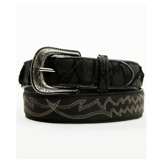 Cody James Men's Exotic Pirarucu Billet Belt - CJAHO24BT22-BLK 40