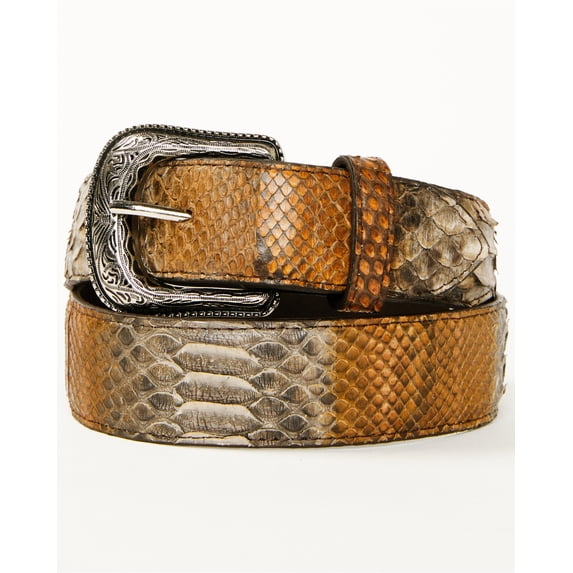 Cody James Men's Exotic Python Belly Belt - CJAHO24BT23-PYTH 32