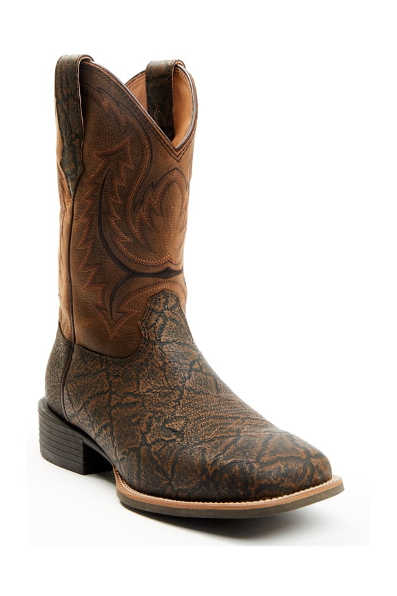 Men's Men'S Force Performance Western Boot Broad Square Toe - BCJSP25P2-2 13 D(M) US