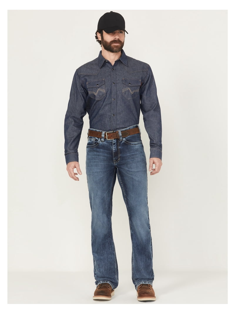 Cody James Men's Men'S Fr Medium Wash Slim Bootcut Stretch