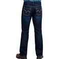 thumbnail image 1 of Cody James Men's Fr Millikin Dark Slim Bootcut Work Jeans Indigo 33W x 34L, 1 of 6