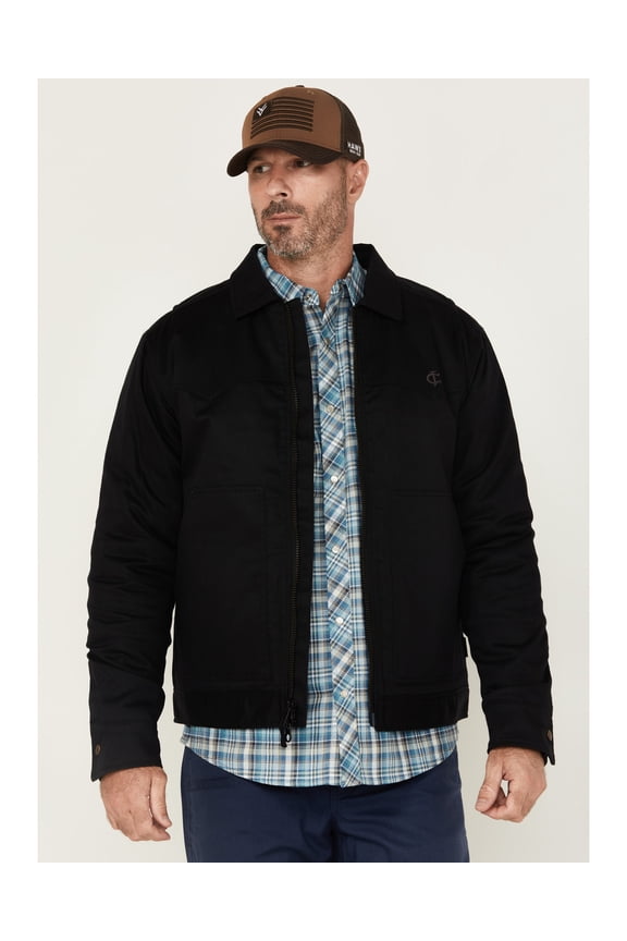 Men's Fr Solid Jacket - CJFRFA24O44-BLK Medium