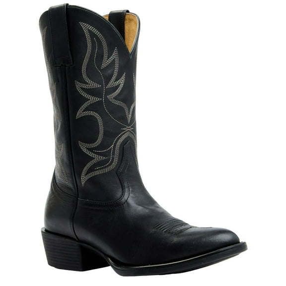 Cody James Men's Larsen Western Boot Round Toe Black 9.5 D(M) US