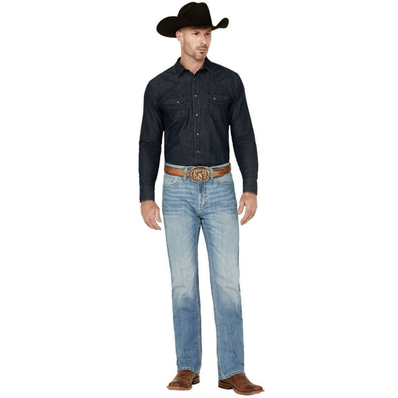 Cody James Men's Clovehitch Wash Jackson Slim Straight Stretch Denim Jeans - CJSP24J60-LTW 30W x 36L  US