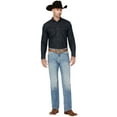 thumbnail image 1 of Cody James Men's Clovehitch Wash Jackson Slim Straight Stretch Denim Jeans - CJSP24J60-LTW 33W x 36L  US, 1 of 4