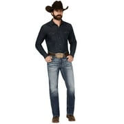 Cody James Men's Medium Wash Alamo Slim Straight Stretch Denim Jeans Medium Wash 34W x 32L  US