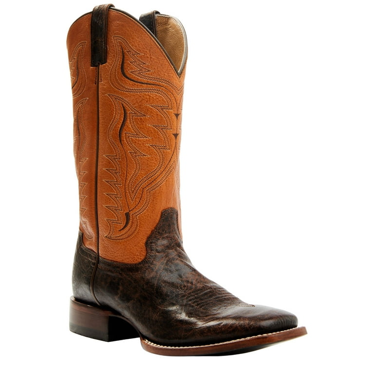 Mens orange cowboy boots online