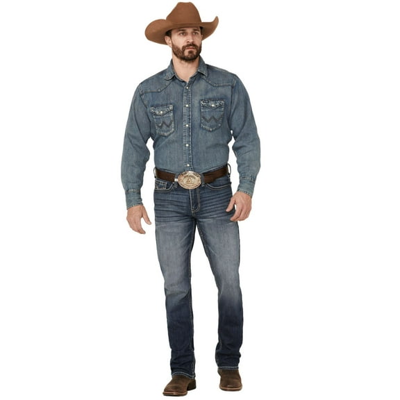 Cody James Men's Moonlight Wash Jackson Slim Straight Stretch Denim Jeans Medium Wash 42W x 30L US