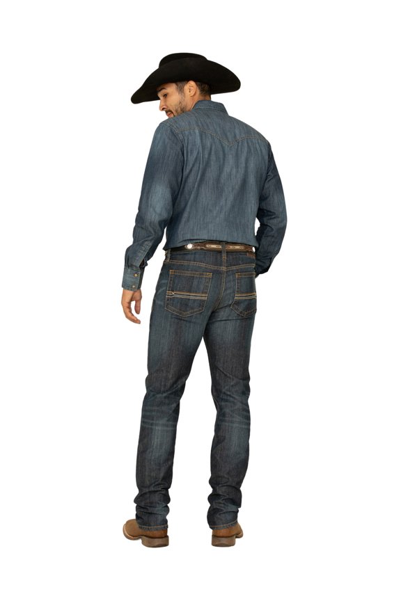 Men's Night Hawk Wash Jackson Slim Straight Stretch Denim Jeans - CJSU20J24 36W x 38L US