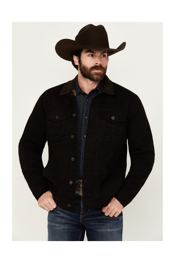 Men's Men'S Ozark Memphis Washed Rancher Jacket Black
