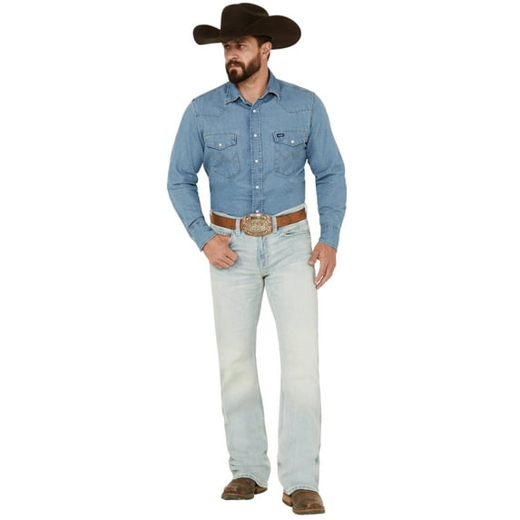 Cody James Men's Pioneer Wash Wyatt Slim Bootcut Stretch Denim Jeans - CJSU23J83 32W x 36L US
