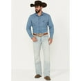 thumbnail image 1 of Cody James Men's Pioneer Wash Wyatt Slim Bootcut Stretch Denim Jeans Light Wash 38W x 34L  US, 1 of 4