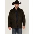 thumbnail image 1 of Cody James Men's Road Dust Washed Oil Skin Long Jacket Brown, 1 of 4