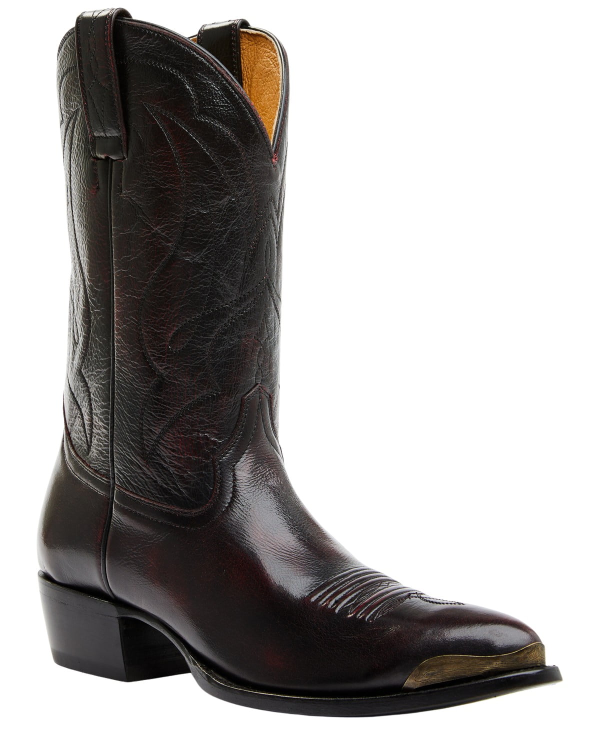 Cody James Men's Roland Cowboy Boot Pointed Toe Black Cherry - Walmart.com