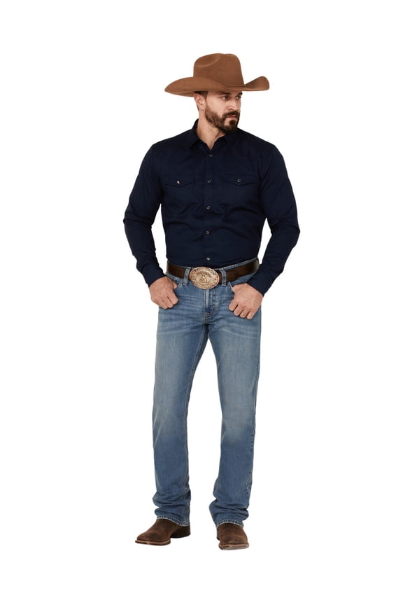 Men's Men'S Roughstock Wash Jackson Slim Straight Rigid Denim - CJHO21J22 31W x 36L US