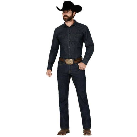Cody James Men's Showdown Wash Jackson Slim Straight Stretch Denim Jeans Dark Wash 29W x 34L US