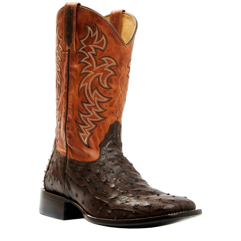 Cody James Men s Sienna Genuine Ostrich Exotic Western Boot Broad