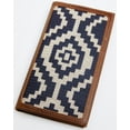 thumbnail image 1 of Cody James Men's Southwestern Woven Leather Rodeo Wallet - CJASU24WT5-NVY One Size, 1 of 3