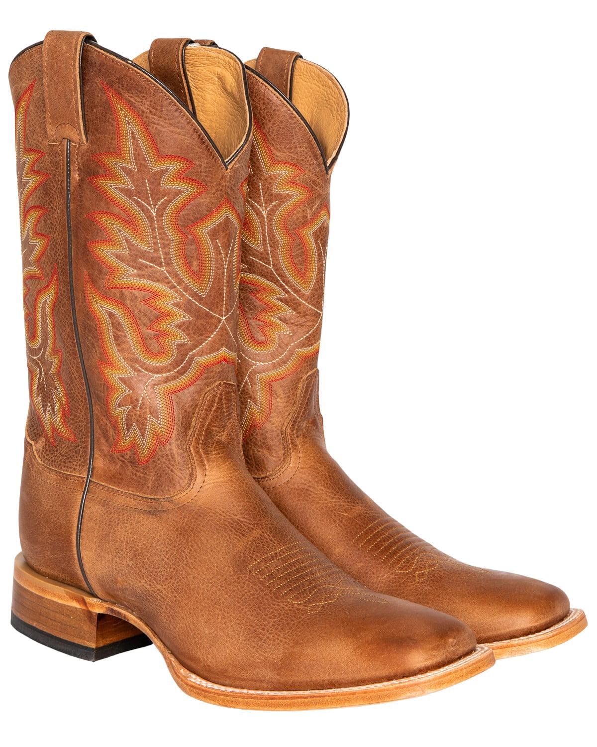 Cody James Mens Size 12 D Brown Leather Stockman Cowboy Western Boots Cody James Stockman Men main image 4
