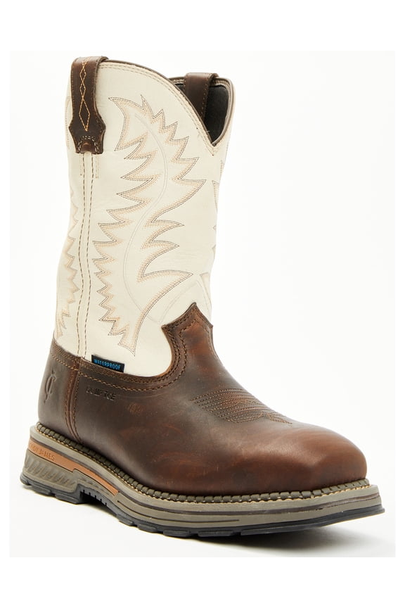 Men's 11" Tyche Palace Pull-On Waterproof Work Boot Composite - BCJCWS0W148 10.5 EE US