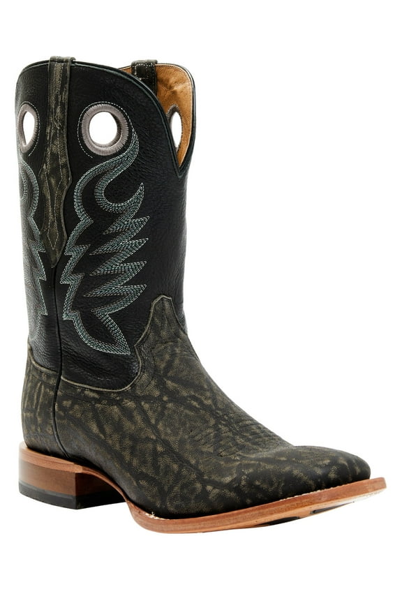 Men's Union Xero Gravity Western Performance Boot Broad Square Toe Black 10.5 D(M) US