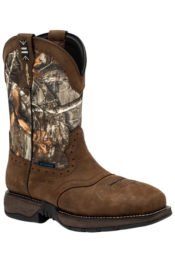 Men's Men'S 11" Xero Gravity Lite Camo Western Work Boot - MLBP-3-D 10 EE  US