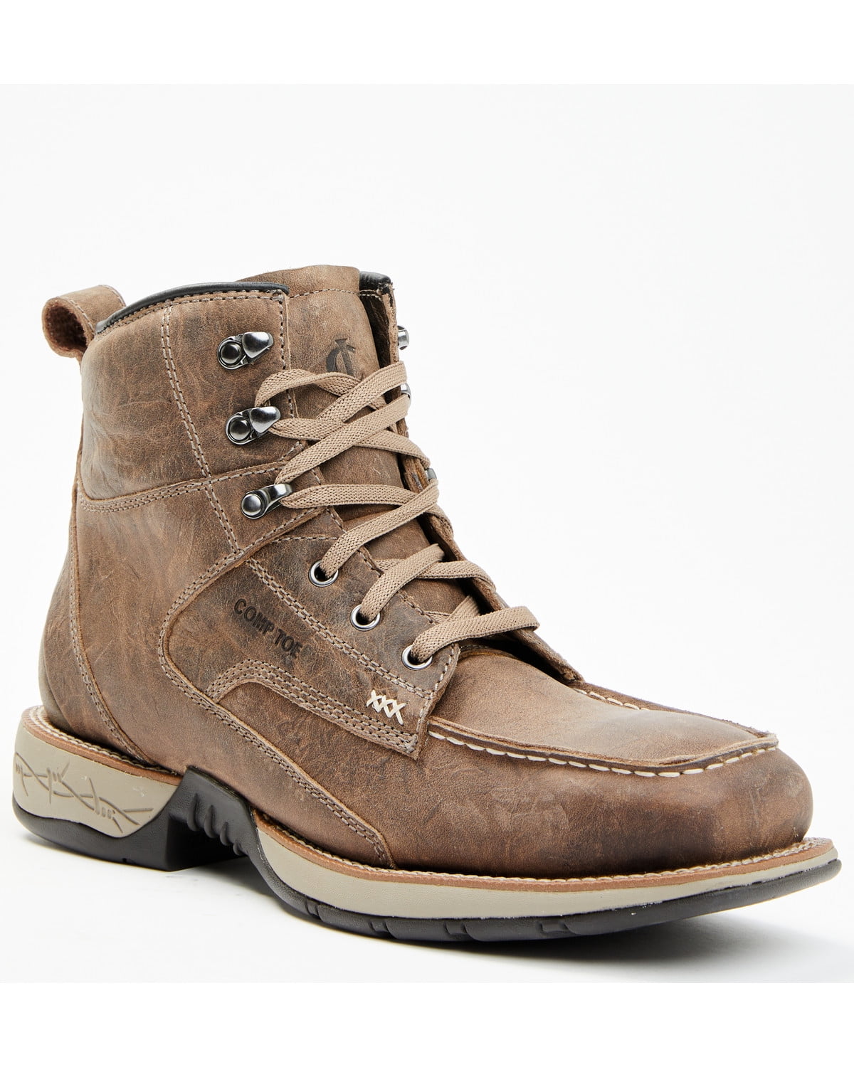 x115xtaylor カミース Cody James Men's Xero Lite Lace-Up Moc Work Boot Composite Toe