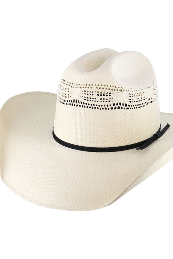 Unisex Straw Cowboy Hat - CJBB27 7 7/8