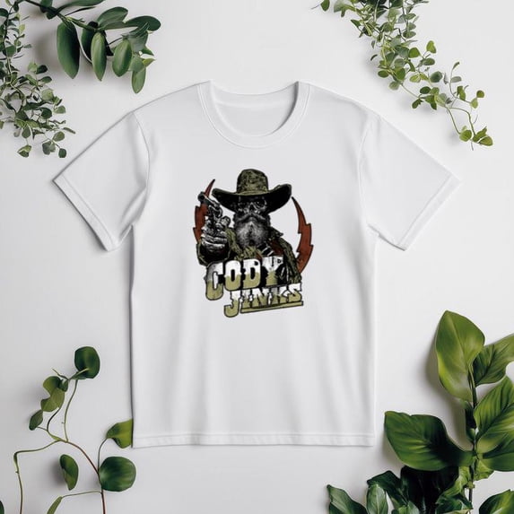 Cody Jinks Cowboy Thunder Country Music Graphic Fan Gift Tee Unisex tee V51008, for men & women, up to size 5XL