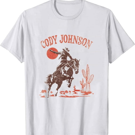 Cody Johnson Cowgirl Tee T-shirt Sizes S-5XL Goldengate