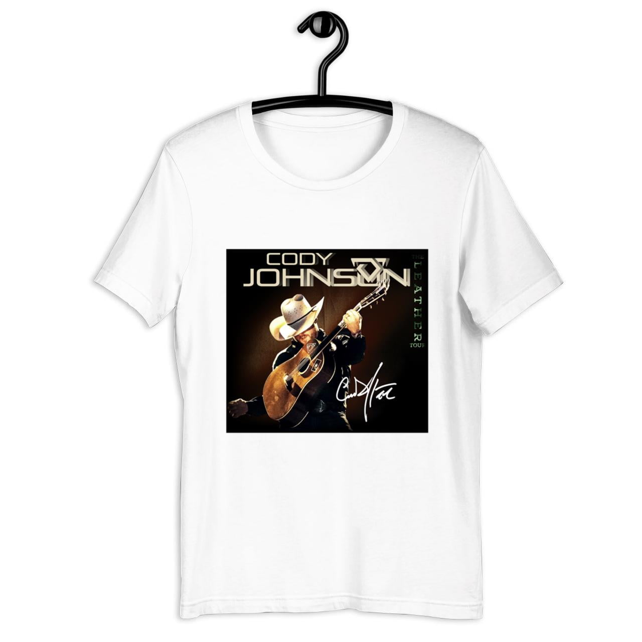 Cody Johnson The Leather Tour 2024 Collection t shirt- HOT trend t ...