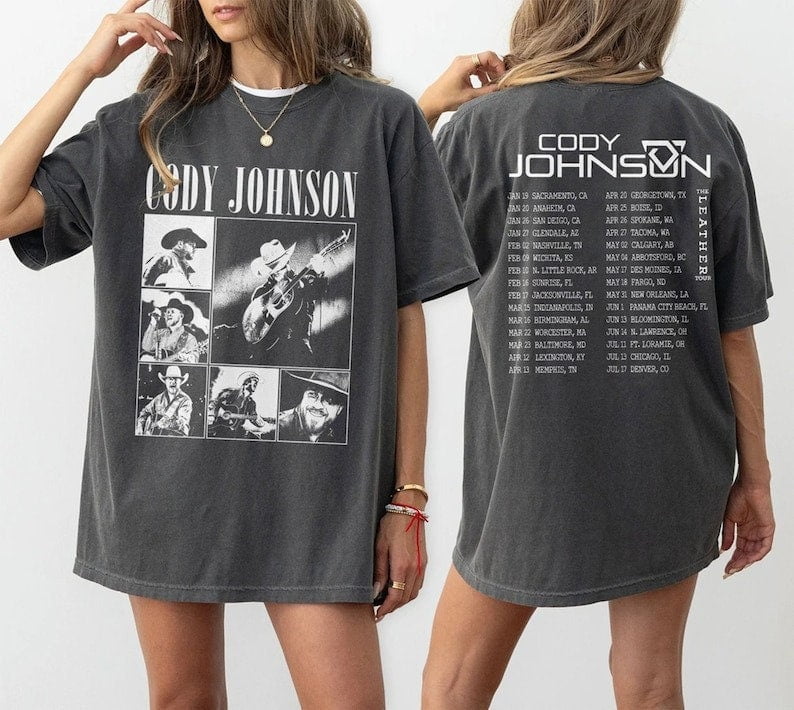 Cody Johnson Tour 2024 Shirt,Cody Johnson Concert 2024 shirt, Trending