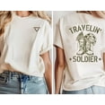 thumbnail image 1 of Cody Johnson Travelin Soldier Tee T-shirt Sizes S-5XL Goldengate, 1 of 5