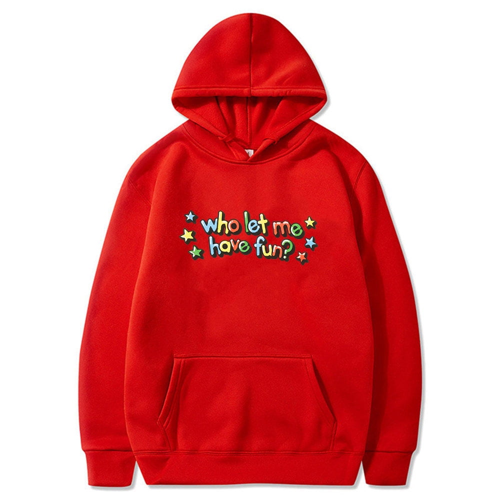 Cody Ko Who Let Me Have Fun Merch Hoodie Long Sleeve Streetwear Women Men Hooded Sweatshirt Walmart