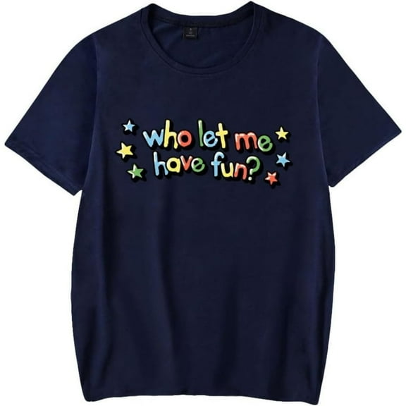 Cody Ko Who Let Me Have Fun Merch T-shirt Fun Tops Men And Women Casual Trend Short Sleeves