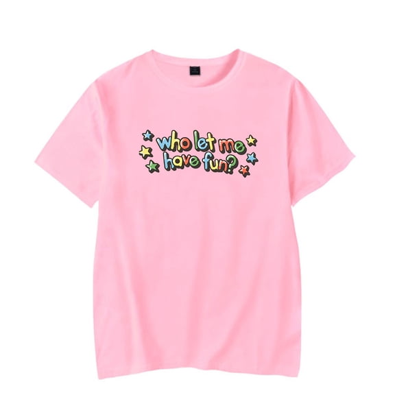 Cody Ko Who Let Me Have Fun Short Sleeve Tee Unisex Crewneck Summer T-shirt