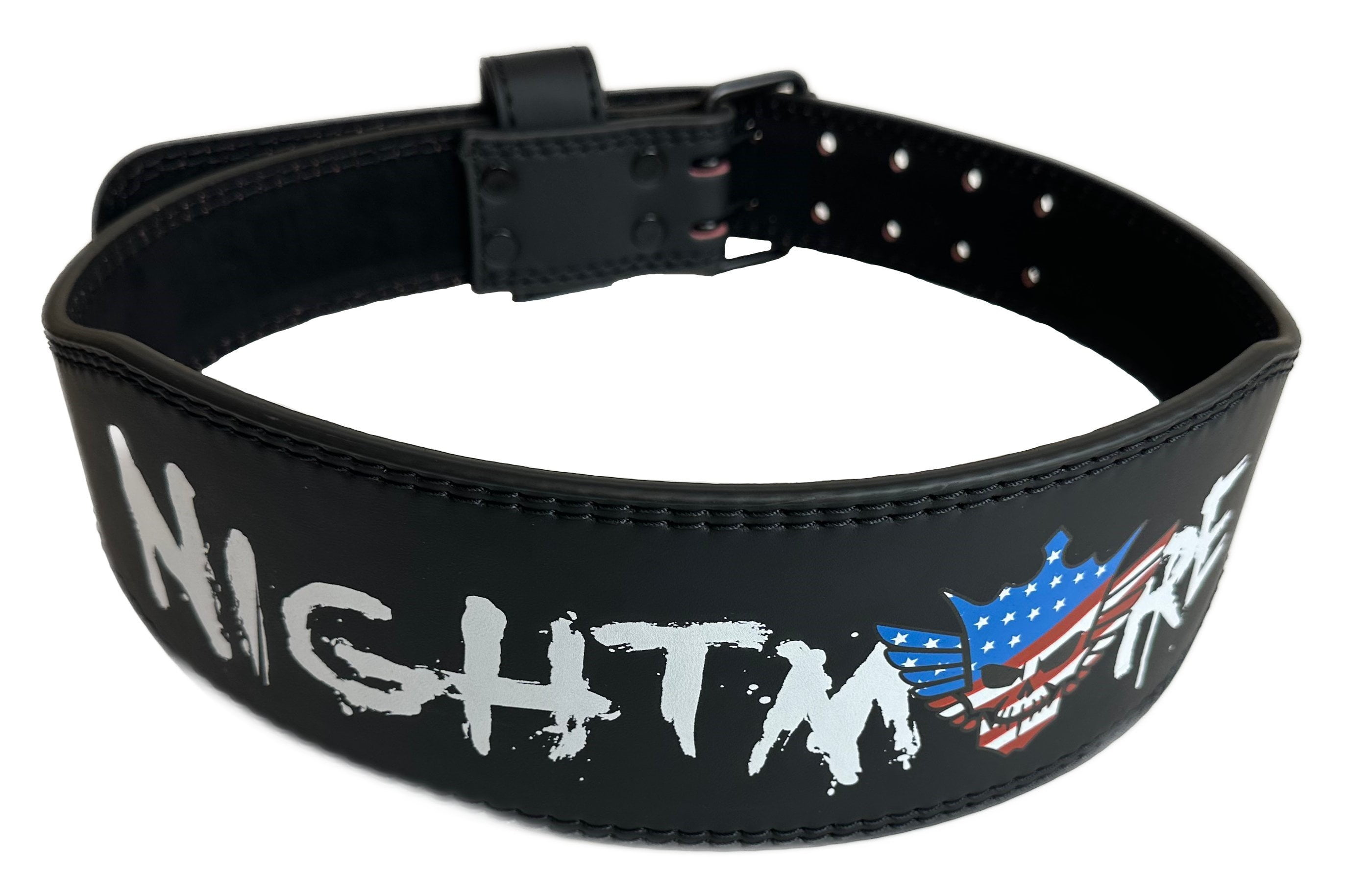 Cody Rhodes American Nightmare Logo Leather Weightlifting Belt  display picture 1