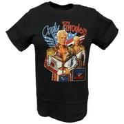 WWE Cody Rhodes American Nightmare Mens Black T-shirt