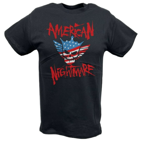 Cody Rhodes American Nightmare Red Logo Black T-shirt