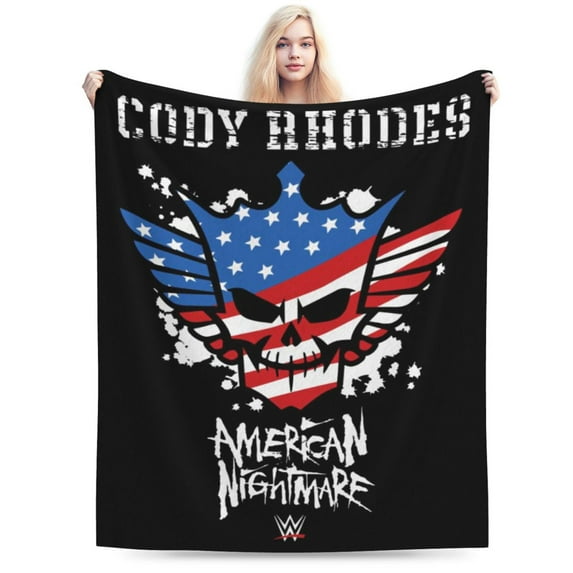 Cody Rhodes Blanket, Super Soft Throw Blanket, Cozy Flannel Blankets For Boys Girls, Warm Blankets For Couch Sofa Bed, 40"X30"