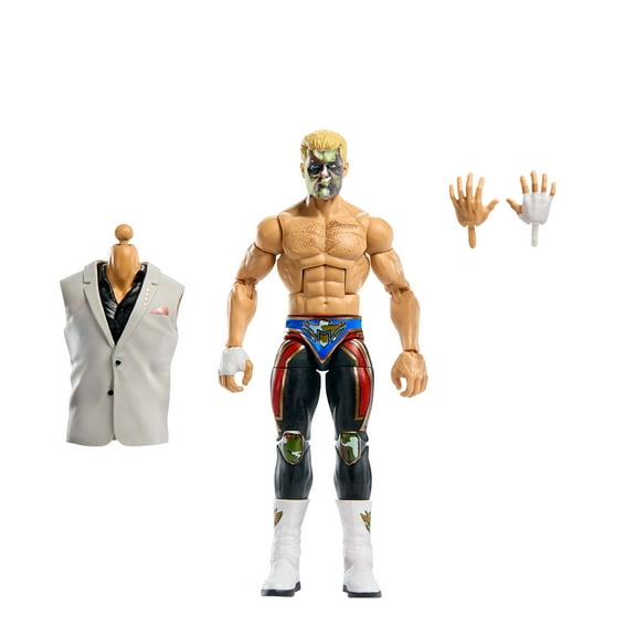 WWE Elite Collection Premium Live Event Cody Rhodes Action Figure Set, Survivor Series Collectible