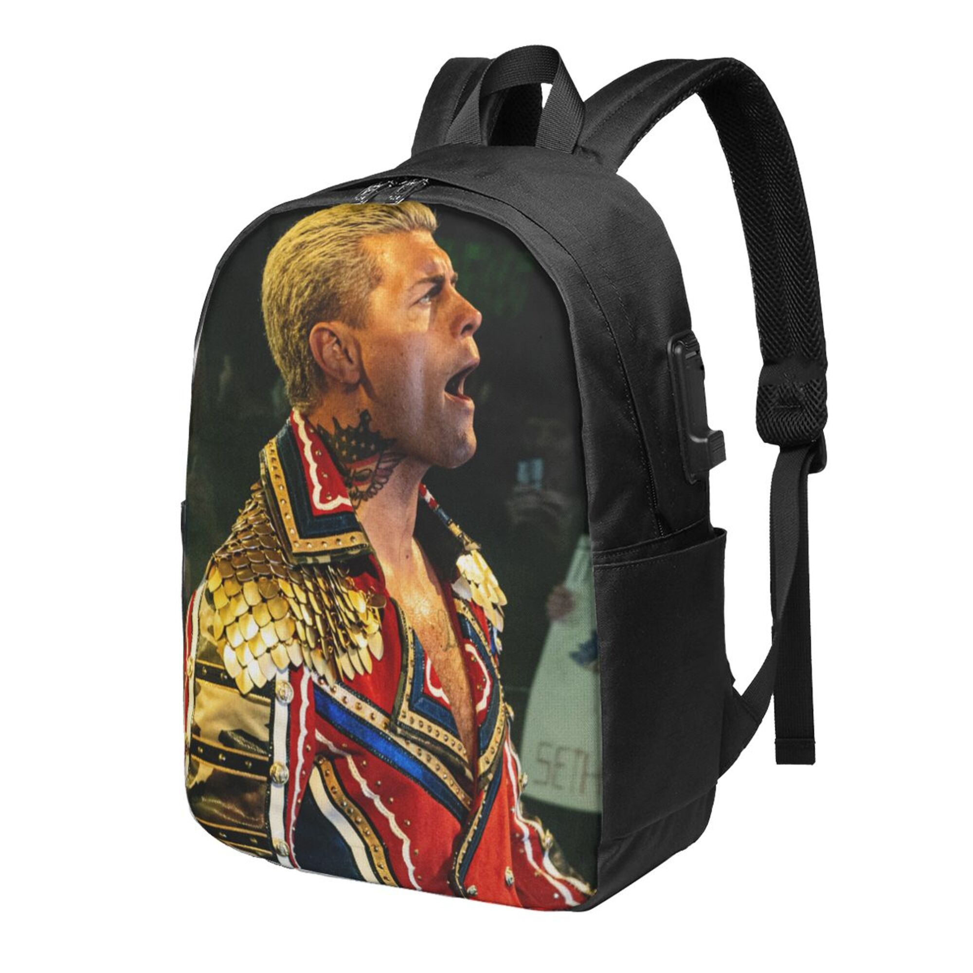 Cody Rhodes Laptop Backpack, Daypack Backpack For Work College, Extra ...