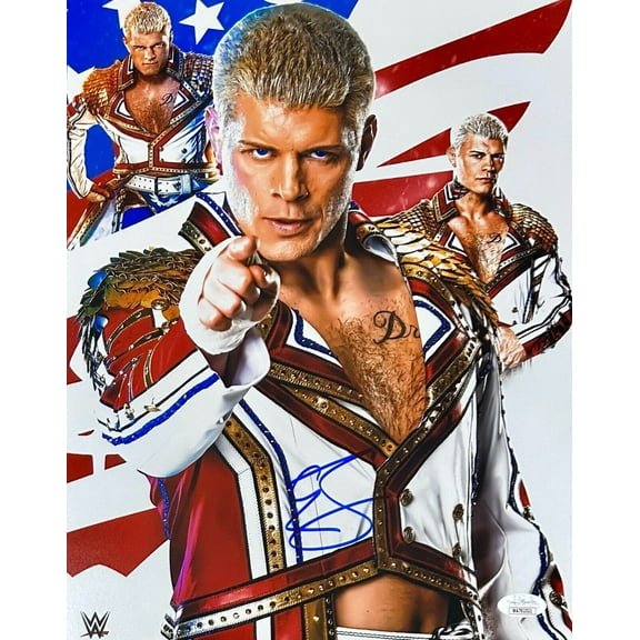 Cody Rhodes Signed Autographed 11x14 Photo JSA Authenticated