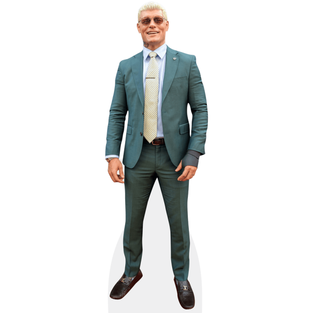 Cody Rhodes (Suit) Life Size Cutout. Standee. - Walmart.com