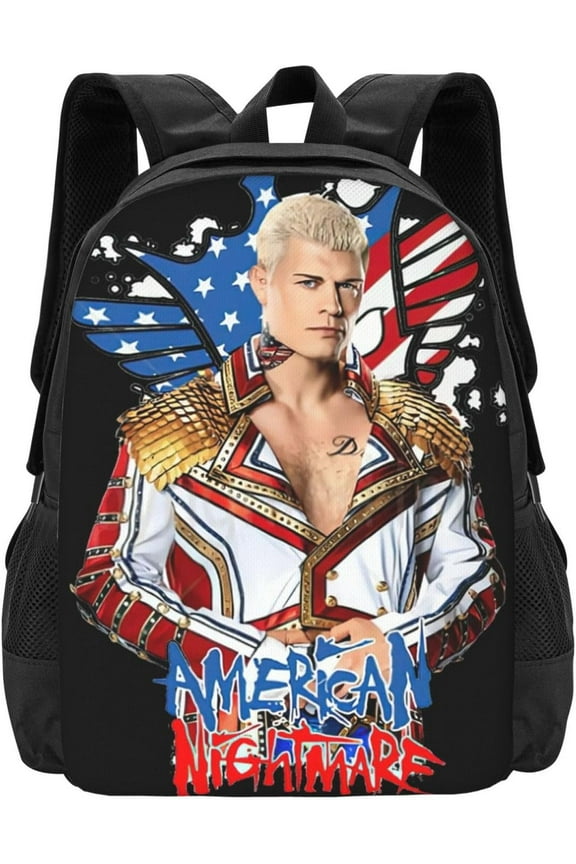 Cody Rhodes Unisex Sports Bag,Backpack for Running Convenient Work Backpack Notebook Bag for Men and Women