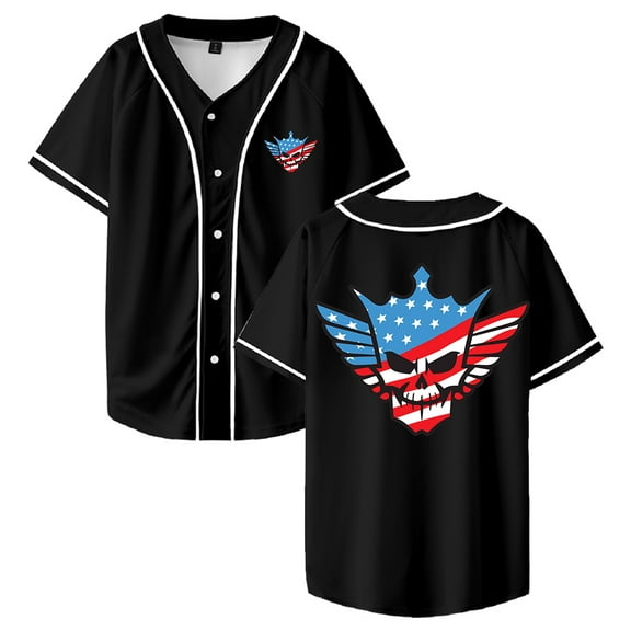 Cody Rhodes Victory Baseball Jersey Short Sleeve Button-up Shirts Women Men Streetwear Tops