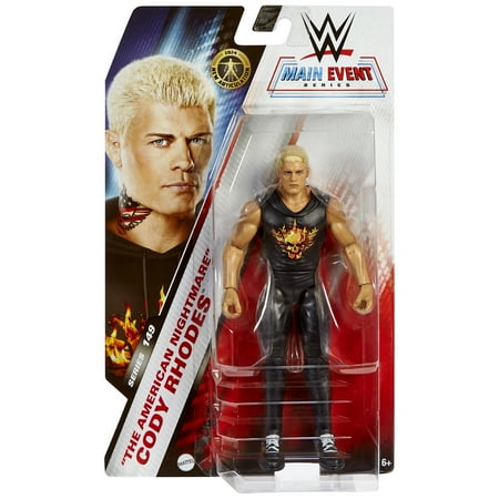 Cody Rhodes - WWE Main Event 149 Mattel WWE Toy Wrestling Action Figure