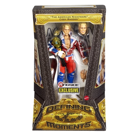 Cody Rhodes (Winged Eagle) - WWE 2026 Defining Moments (Wave 2) Ringside Exclusive Mattel WWE Toy Wrestling Action Figure
